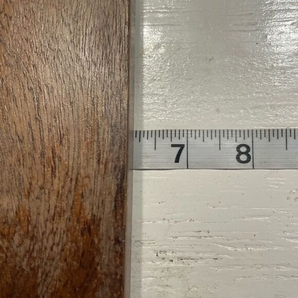 Wooden Gracie Oaks wall mounted paper towel roll holder dispenser/display shelf - Picture 6 of 10